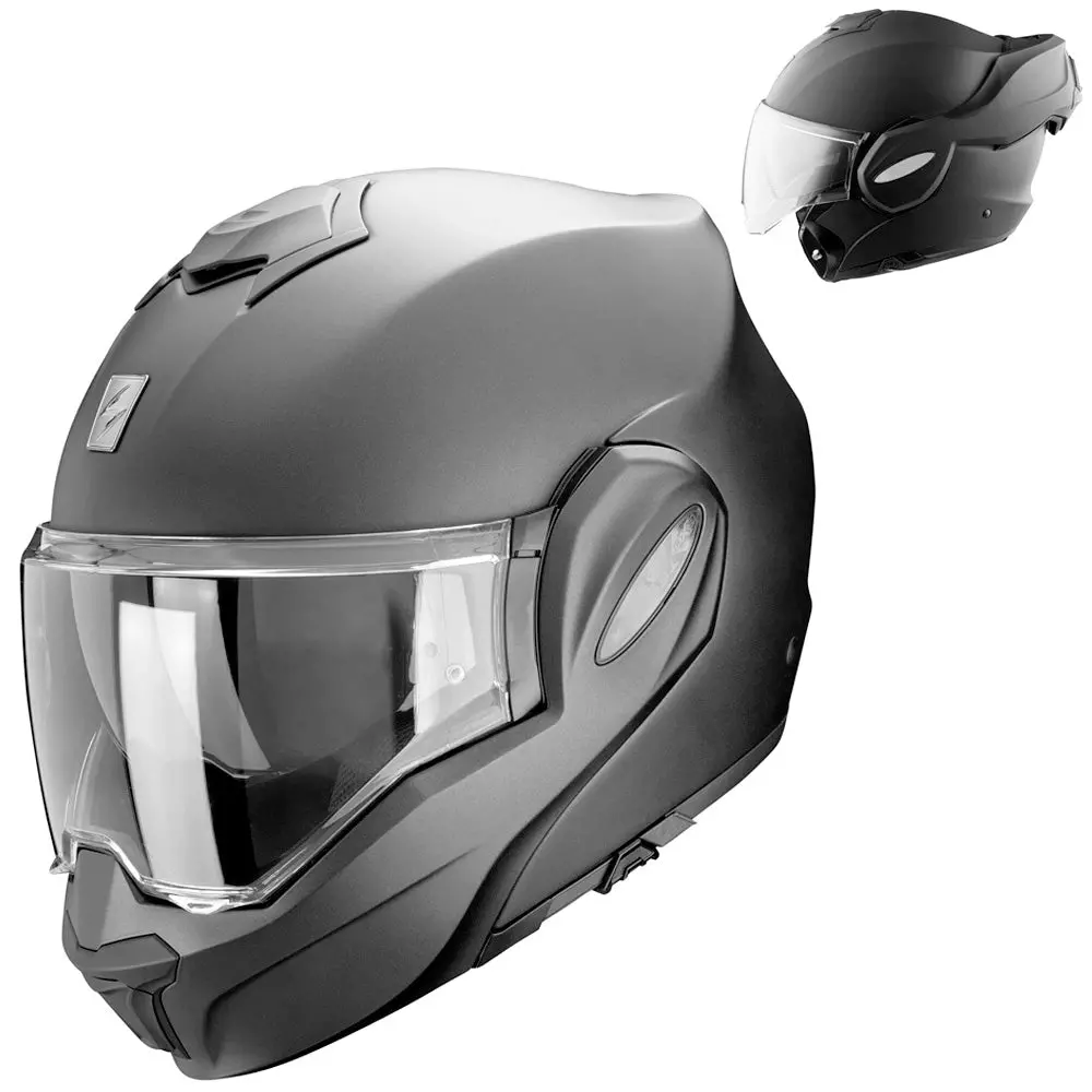 Capacete Modular Scorpion Exo Tech Evo Solid 1