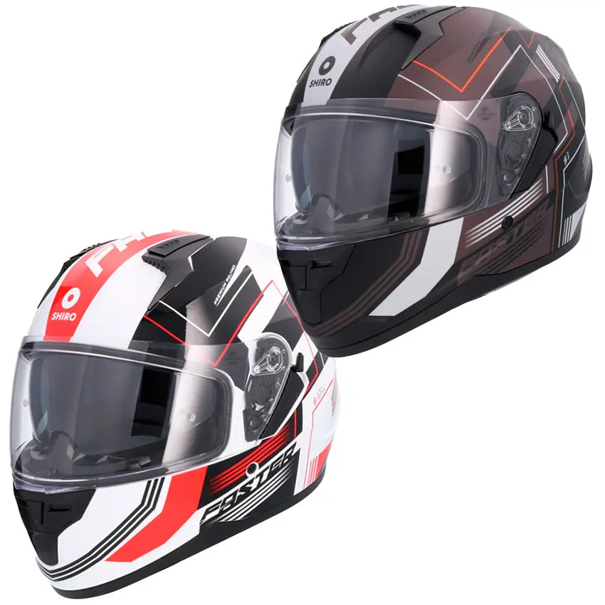 Capacete Shiro Sh667 Trueno Faster 1