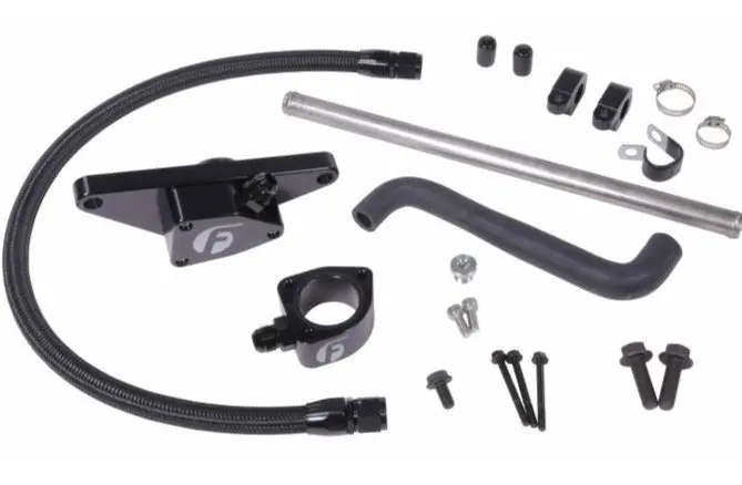 Fleece | 2003-2005 Dodge Ram 5.9L Cummins Auto Trans Coolant Bypass Kit - Black 1