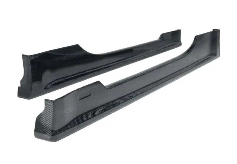 Seibon Carbon Fiber Side Skirts For 2002–2005 Nissan 350Z Twin-Turbo Style 1