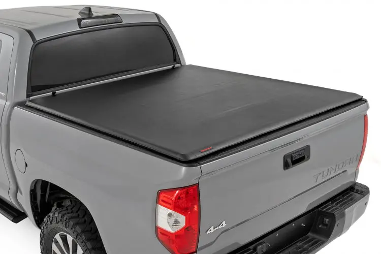 Rough Country | 2007-2021 Toyota Tundra Soft Roll Up 5' 7" Bed Cover 1