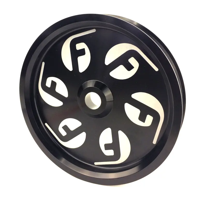 Fleece | Dodge Ram Cummins Dual Pump Pulley (For Use With Fpe Dual Pump Bracket) Black 1