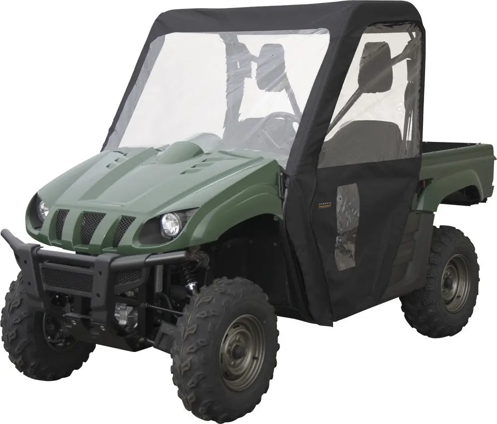 Classic Accessories Vinyl Cab Enclosure – Fits Kawasaki Teryx Krf750 / Krf800 (Up To 2017) – Protekx™ Extreme Canvas With Clear Pvc Windows 1