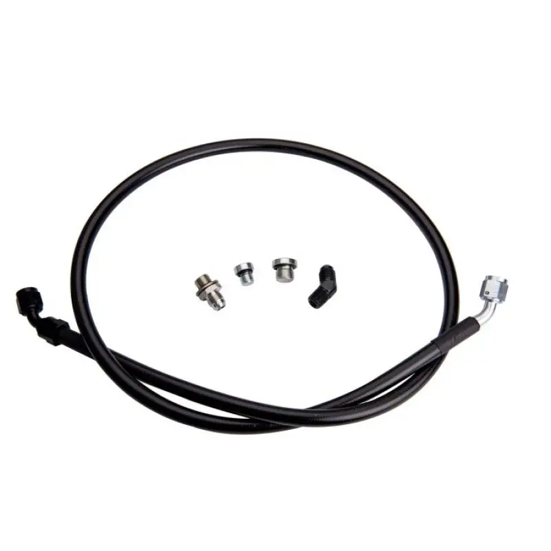 Fleece | 2001-2016 Gm Duramax Remote Turbo Oil Feed Line Kit With 1/4 Npt Oil Inlet (S300 / S400) 1