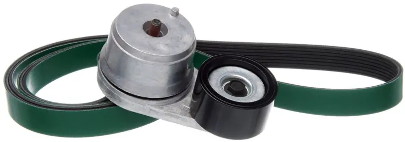 Gates Serpentine Belt Kit For 2014–2017 Peterbilt 320 With Cummins Isx12 Diesel Engine 1