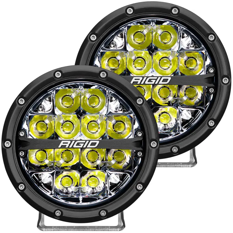 Rigid Industries | 360-Series 6 Inch Led Off-Road Spot Beam - White Backlight (Pair) 2