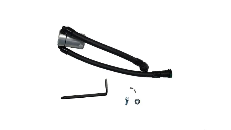 J&L | 2023-2025 Ford F-150 Raptor R Oil Separator 3.0 Passenger Side - Clear Anodized 1