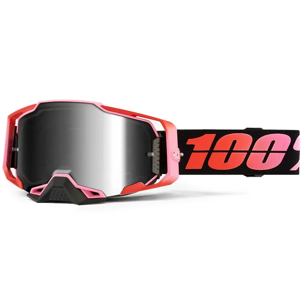 100% Armega Goggles - Guerlin (Mirror Silver Flash Lens) 1