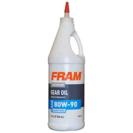 Fram 80W90 Gear Oil With Additives , 1 Quart Bottle F780-32 1