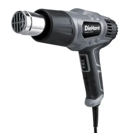 Diehard 1500W Dual Temperature Heat Gun For Paint Removal, Plastic Welding, And More  Dh80001 1