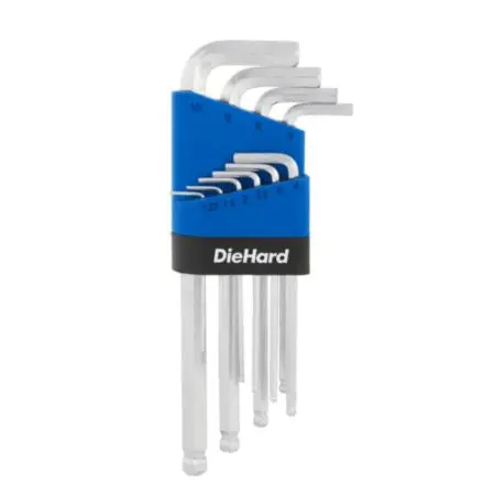 Diehard Long Arm Hex Key Set Metric 10-Piece Dh50008 1