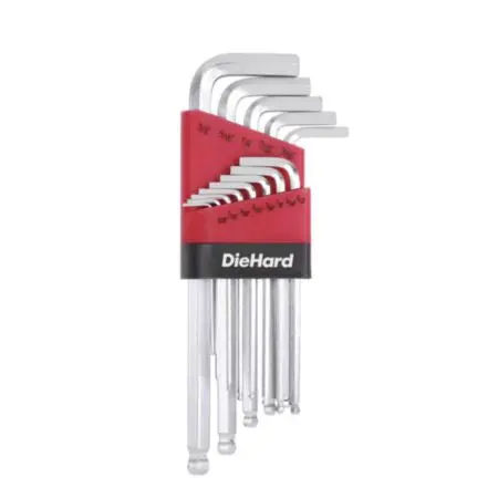 Diehard Long Arm Hex Key Set Sae 13-Piece Dh50010 1