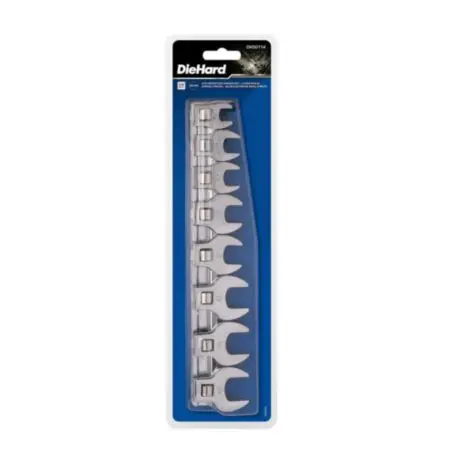 Diehard 8-Piece Metric Crowsfoot Wrench Set For Tight Spaces Dh50114 1