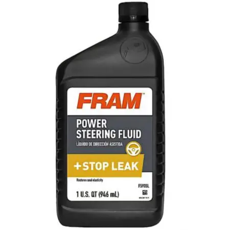 Fram Power Steering Fluid With Stop Leak , 1 Quart Bottle F590sl 1