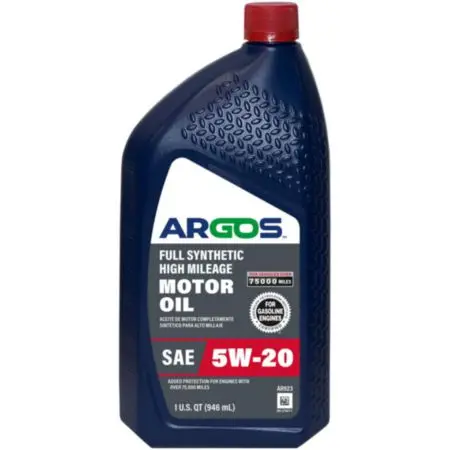 Argos 5W20 Full Synthetic High Mileage Motor Oil - Ar923 1