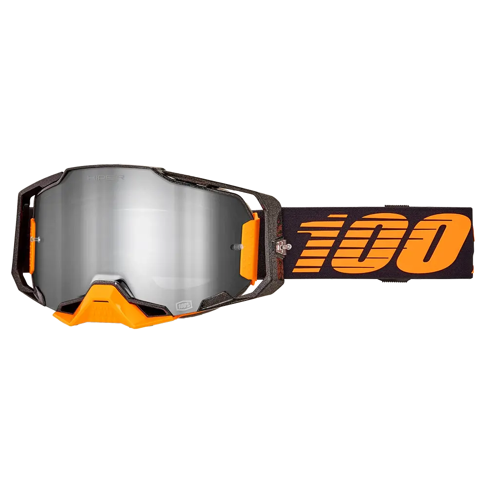 100% Armega Goggles - Acosta (Hiper Mirror Silver Lens) 1