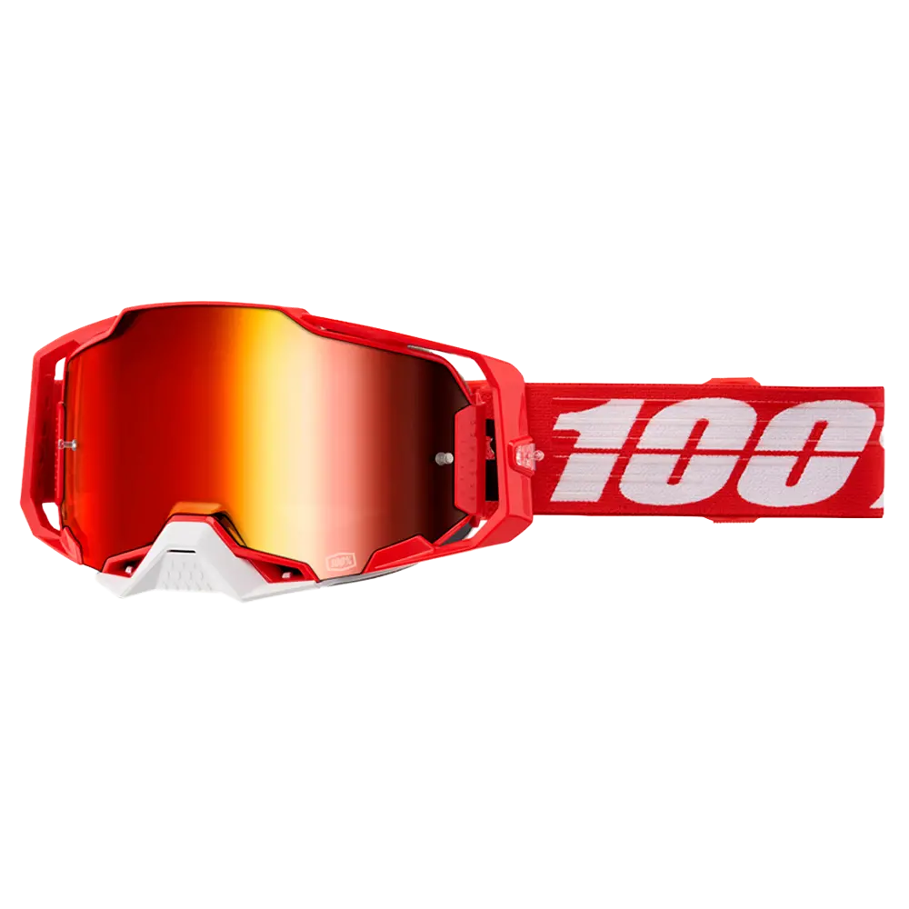 100% Armega Goggles - C-Bad (Mirror Red Lens) 1