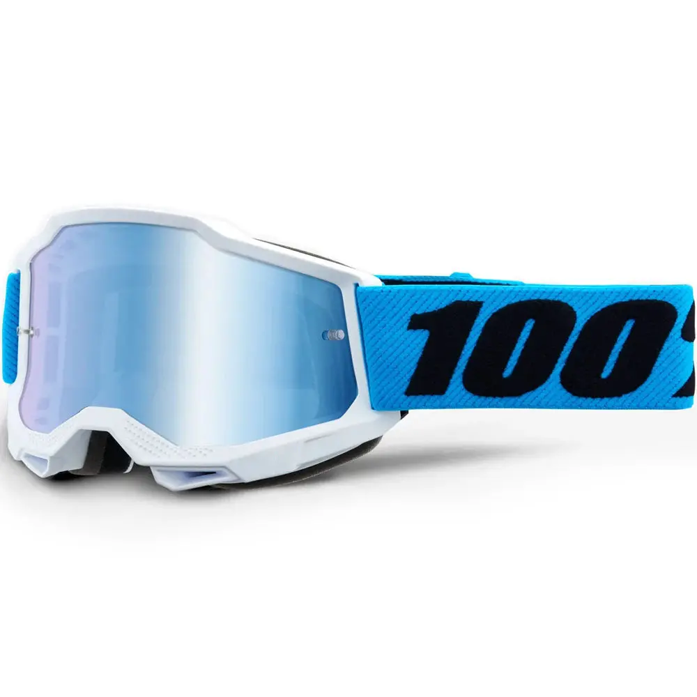 100% Youth Accuri 2 Goggles - Novel (Mirror Blue Lens) 1