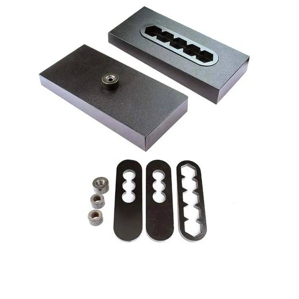 S&B | 7/8 Inch Billet Steel 2.5 Degree Lift Block Kit 1