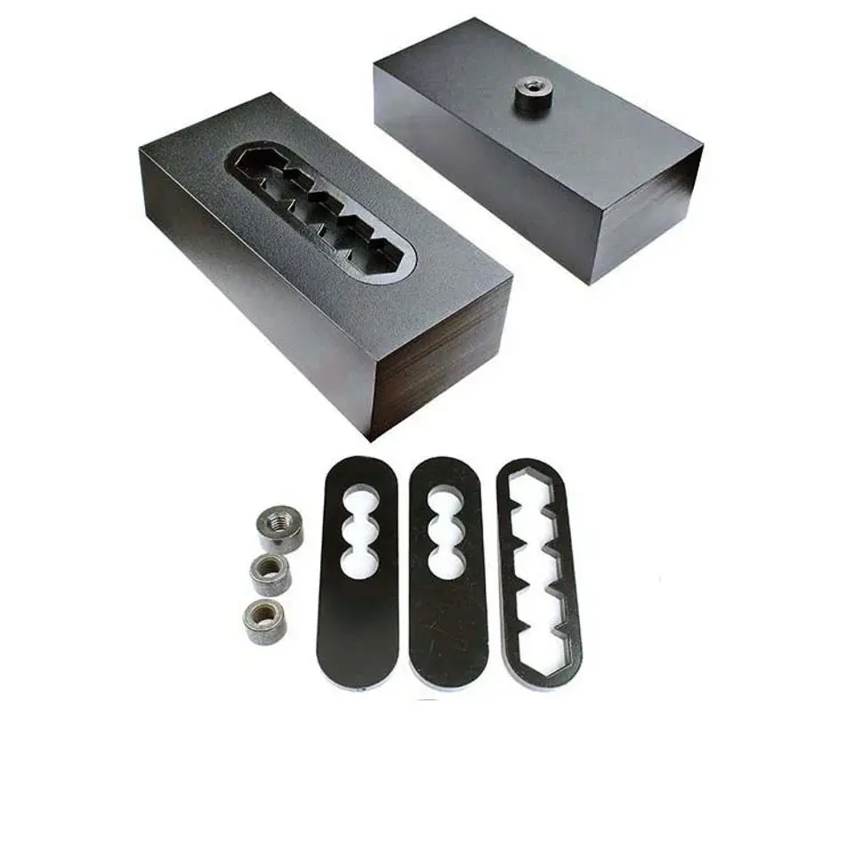 S&B | 1-7/8 Inch Billet Steel 2.5 Degree Lift Block Kit 1