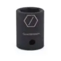 1/2 In. Drive 6 Point Standard Impact Socket 9/16 In 1