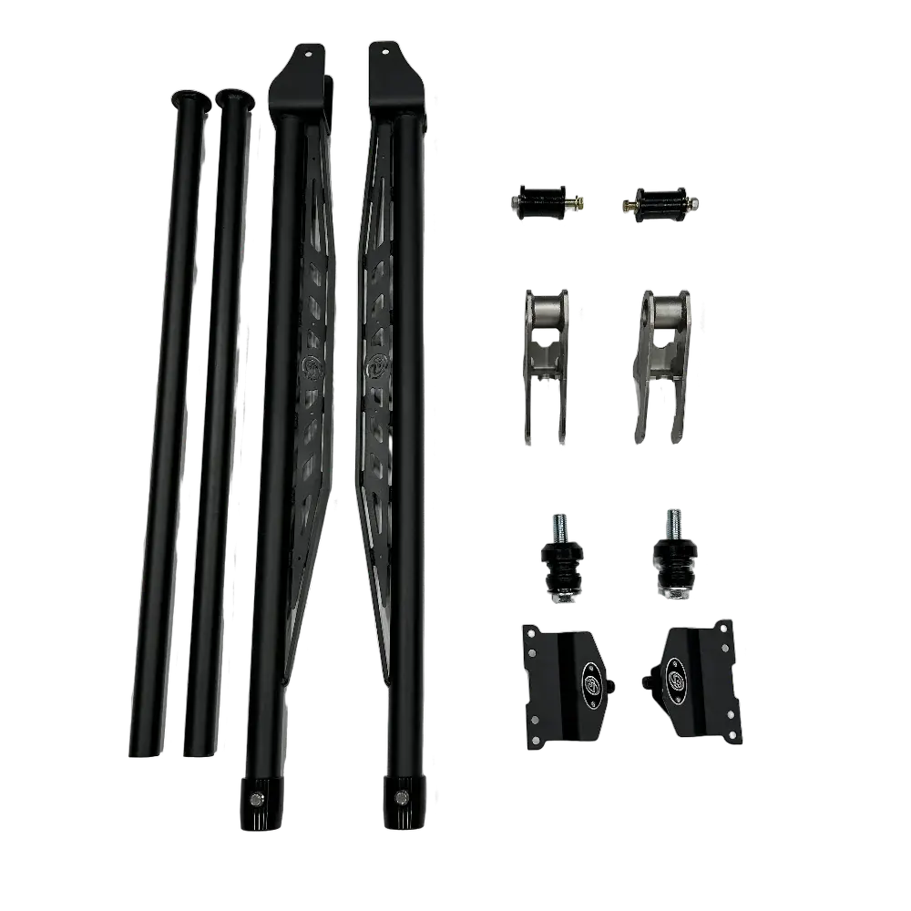 S&B | 2003-2012 Dodge Ram 2500 / 3500 & 1999-2010 Ford F250 / F350 Traction Bar Kit - Long Gusset 1