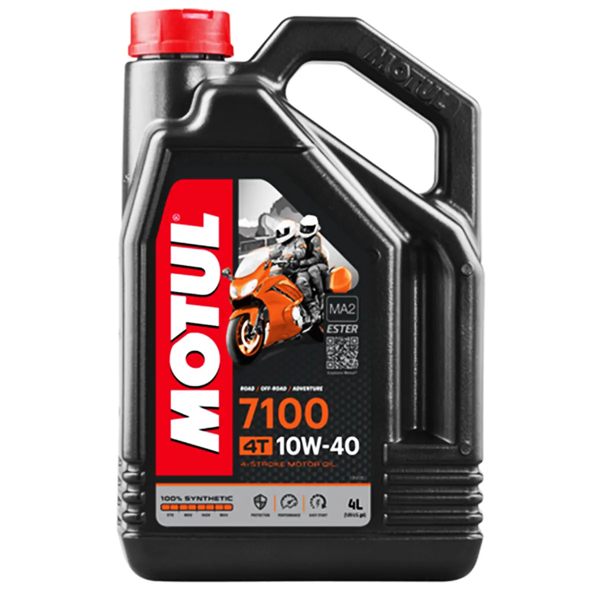 Motul 7100 10W-40 4T 4 Stroke Motor Oil (4 Litre) 1