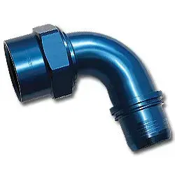An10 90° Female Progold Crimped Fitting 1