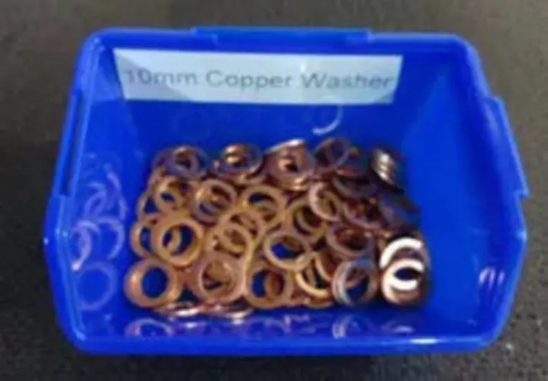 10Mm & 3/8" Copper Washer 1
