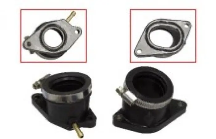 Yamaha Raptor 660 Carburetor Carb Intake Manifold Flange Boot – 2001‑2005 – Bronco Replacement 1