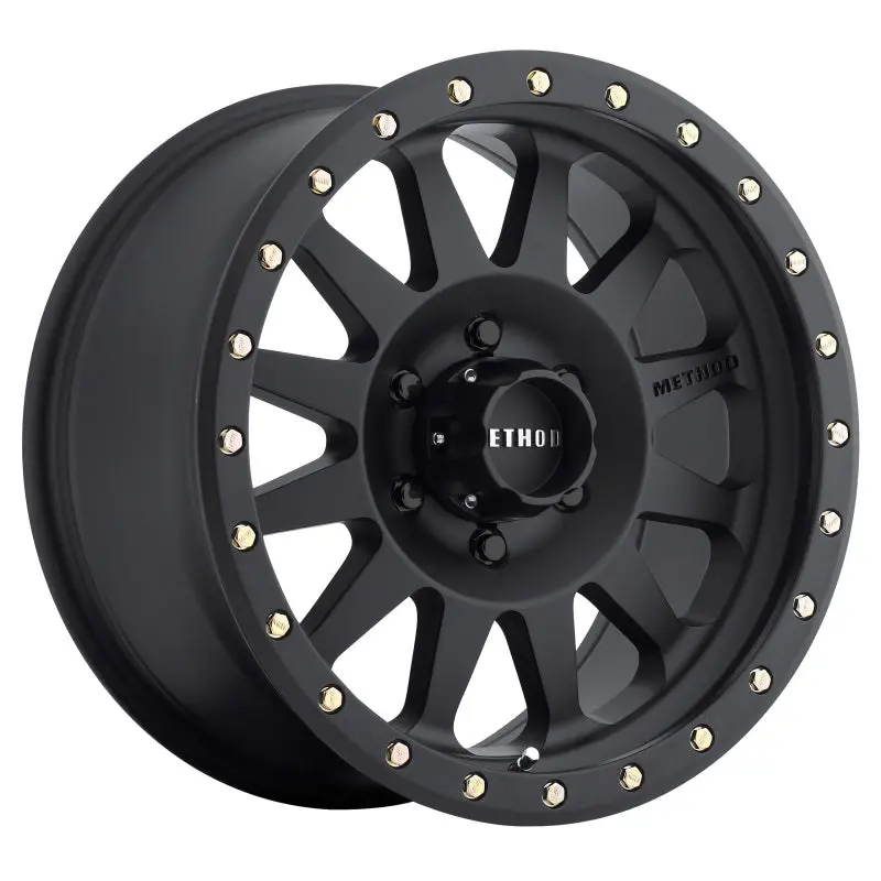 Method | Mr304 Double Standard 20X10 -18Mm Offset 6X5.5 108Mm Cb Matte Black Wheel 1
