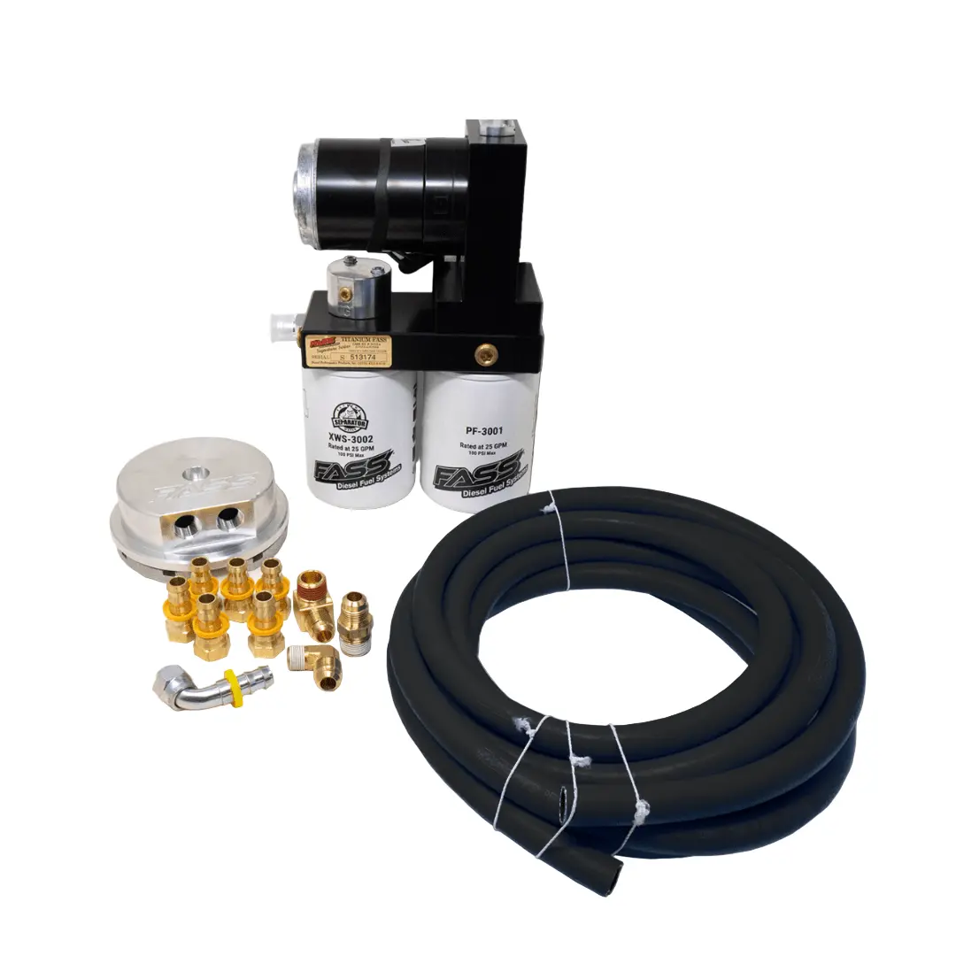 Fass | 2001-2010 Gm 6.6L Duramax 100Gph No Drop Titanium Fuel System 1