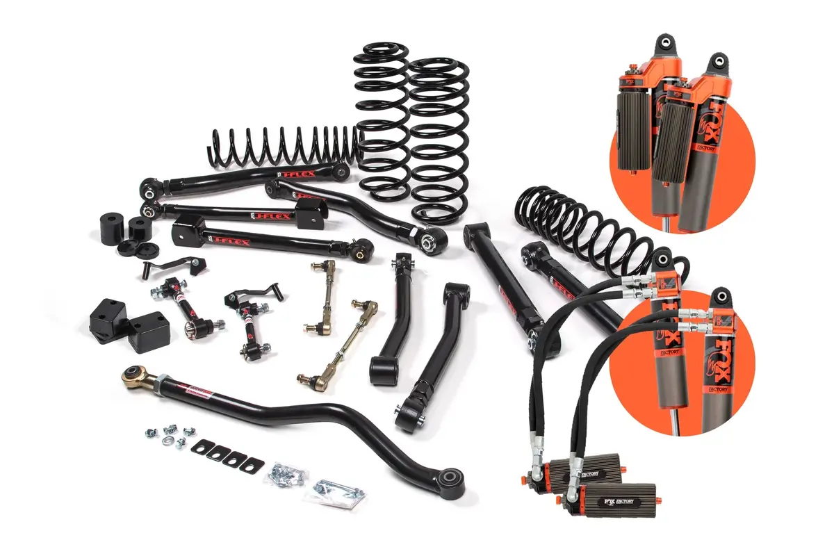 Fox | Jks 2018-2023 Jeep Wrangler Jl 4 Door J-Krawl 2.5 Inch With Fox 3.0 Race Series Ibp Shocks With Standard Rate Coils 1