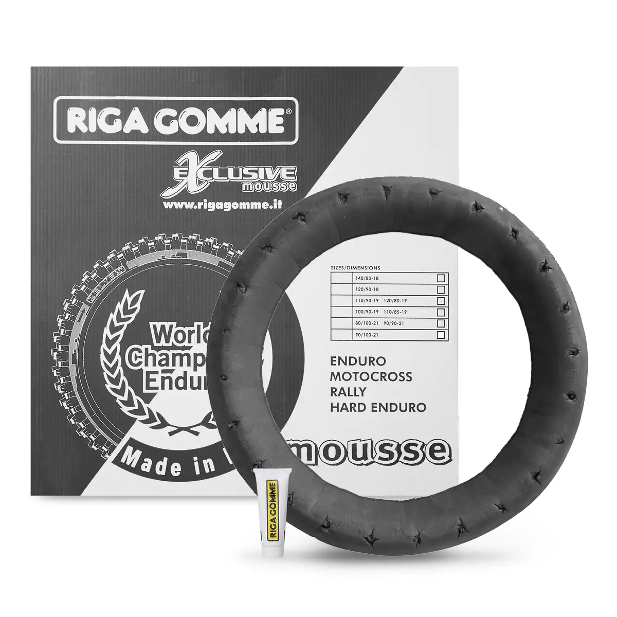 Riga Gomme Enduro Extreme Mousse Rear (140/80-18) 1