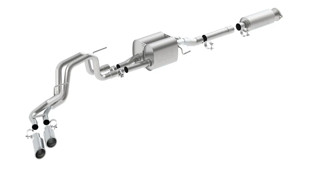 Borla Touring Cat-Back Exhaust System For 2010–2014 Ford F-150 Svt Raptor 1