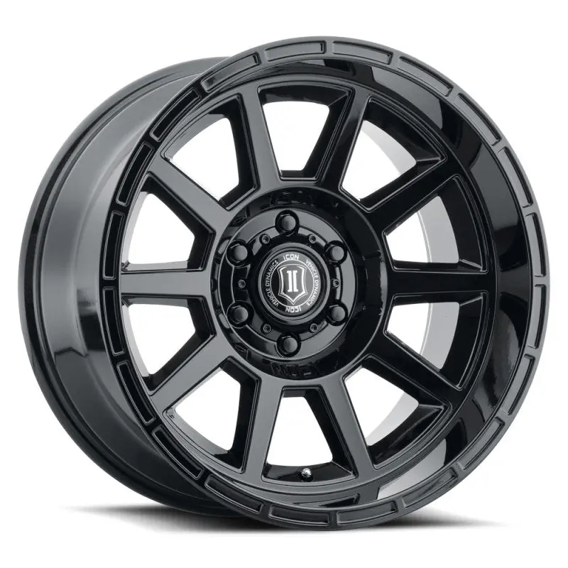 Icon Recoil 20X10 5X150 -24Mm Offset 4.5In Bs Gloss Black Wheel 1