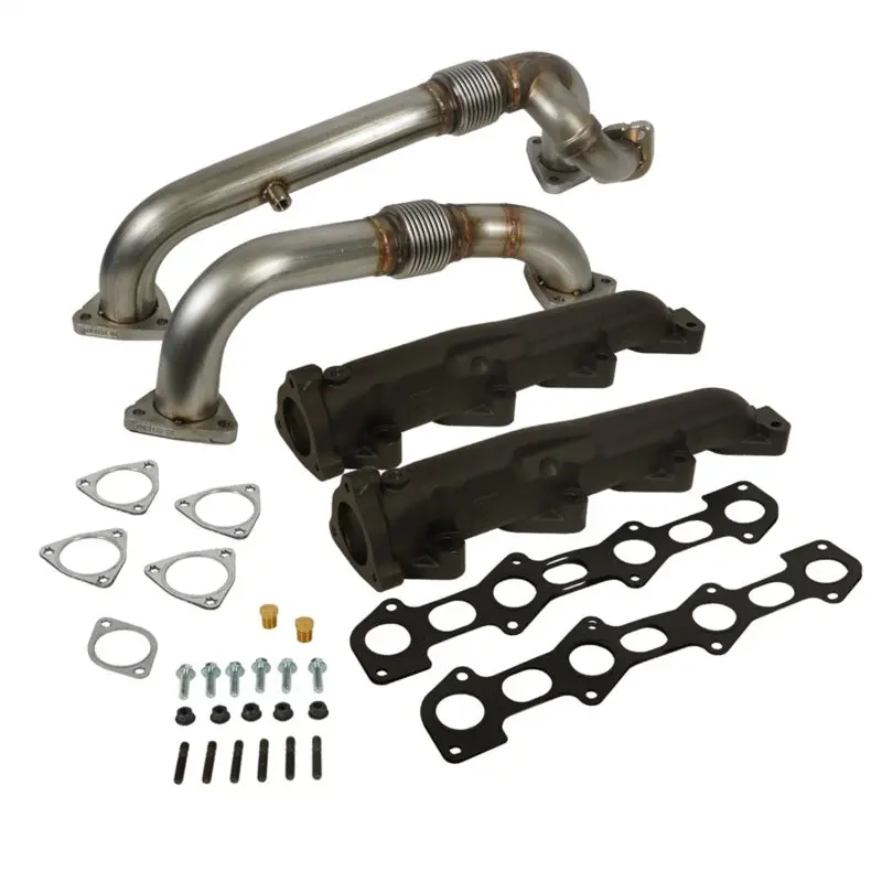 Bd Diesel | 2008-2010 Ford Super Duty 6.4L Powerstroke Exhaust Manifold & Up-Pipe Kit 1