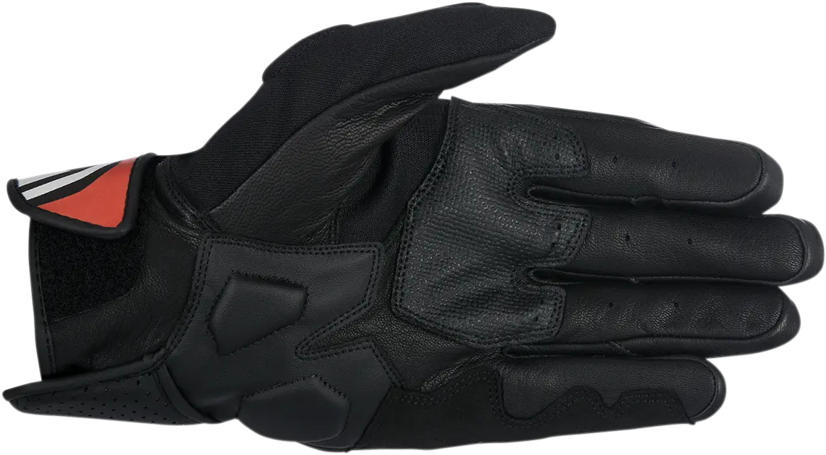 Alpinestars Booster Motorcycle Gloves – Black/Red, Size Small (Model 3566917-13-S) 1