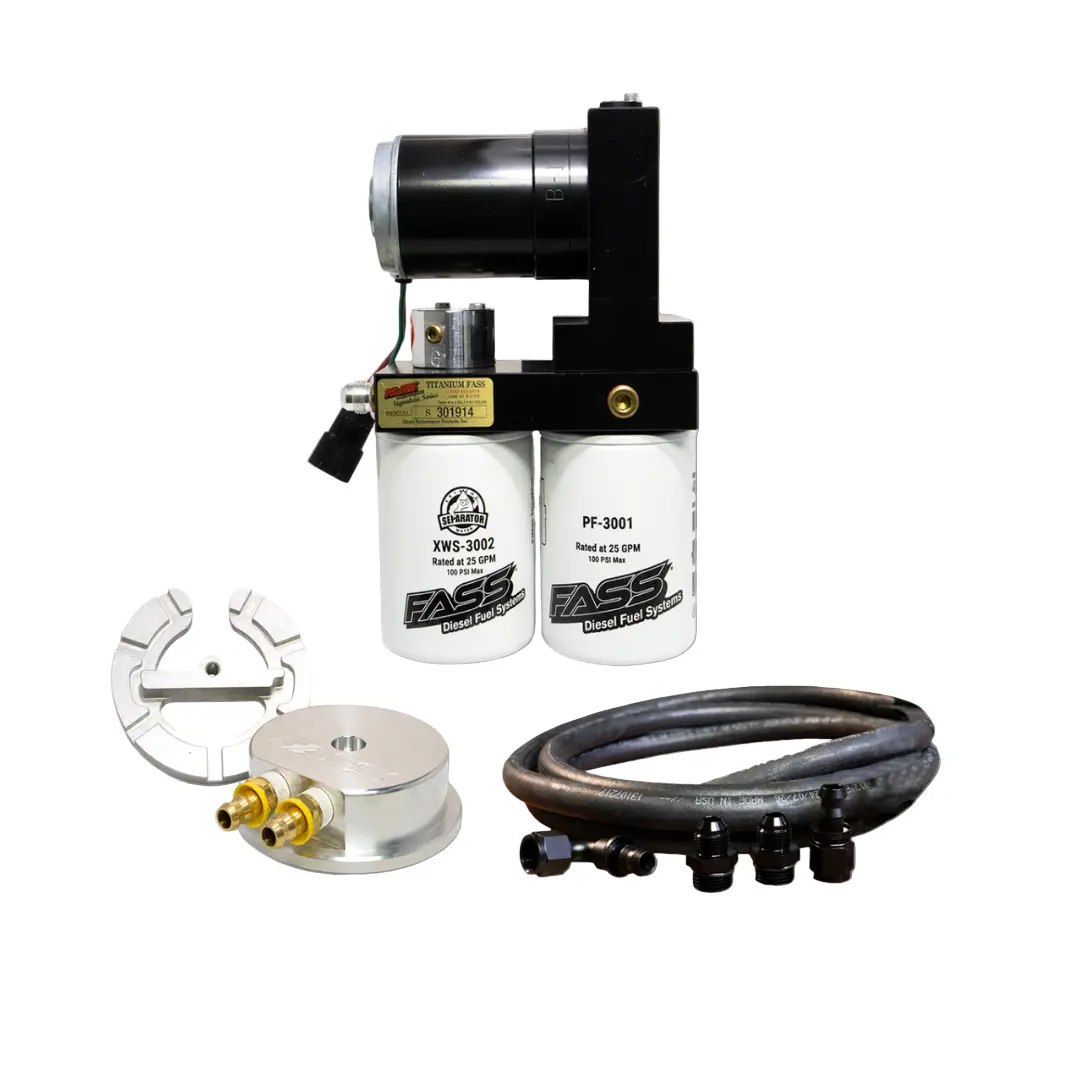 Fass | 2005-2018 / 2021-2024 Dodge Ram 5.9L / 6.7L Cummins 165Gph No Drop Titanium Plus Fuel System 1