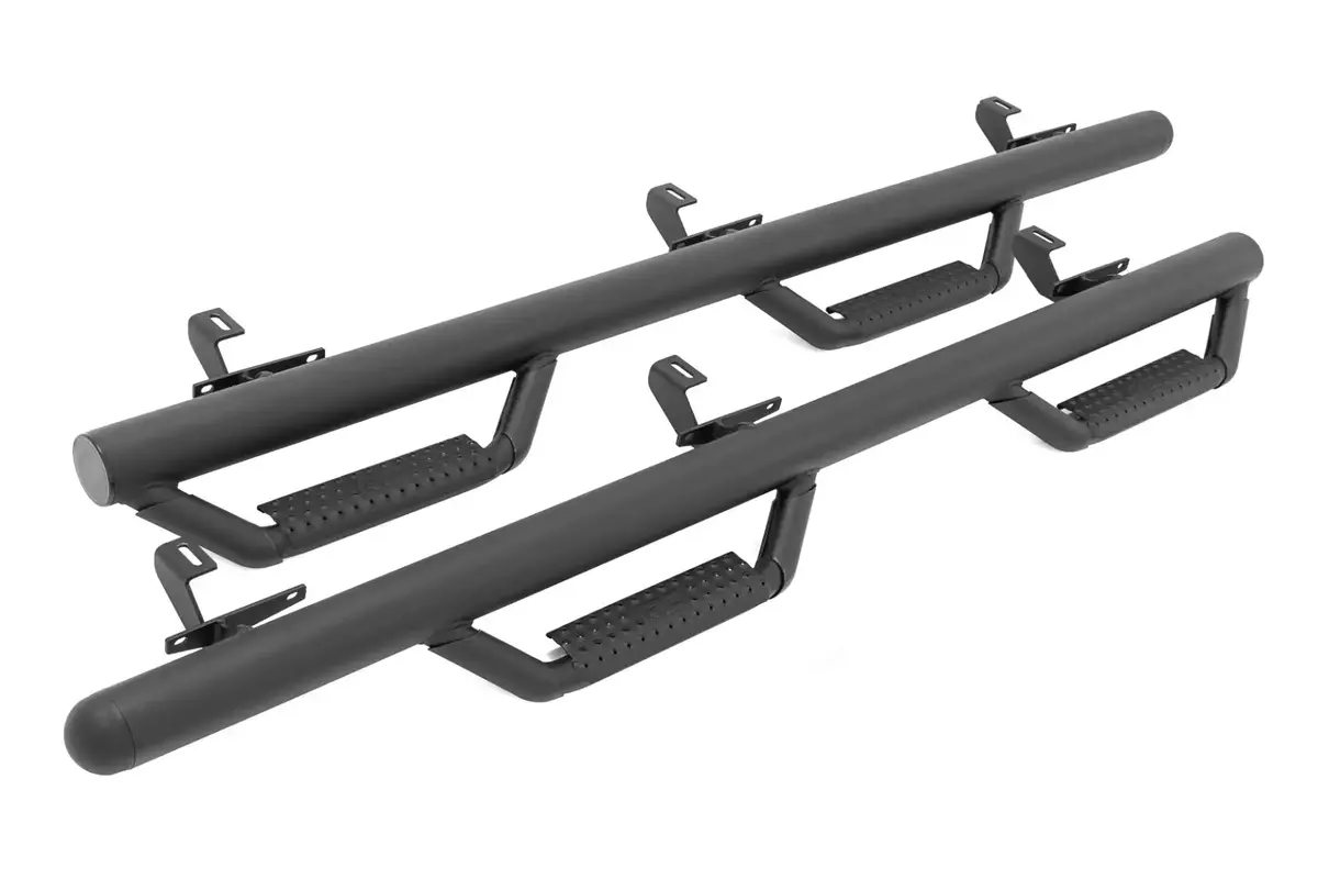 Rough Country | 2018-2024 Jeep Wrangler Jl Unlimited 4Wd 4 Door Wheel To Wheel Nerf Steps 1