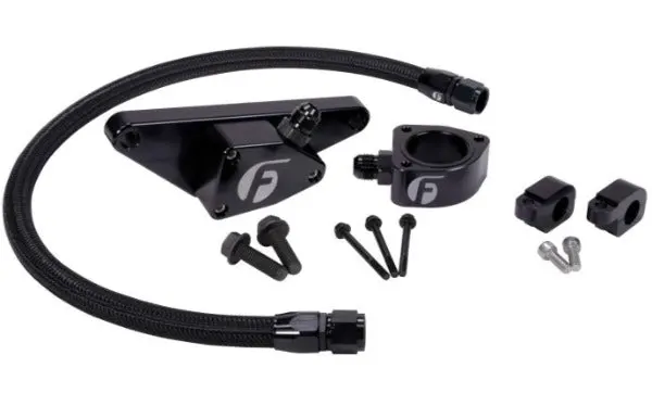 Fleece | 2003-2007 Dodge Ram 5.9L Cummins Manual Trans Coolant Bypass Kit - Black 1