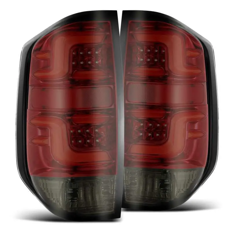 Alpharex 14-20 Toyota Tundra Pro-Series Led Tail Lights Red Smoke 1