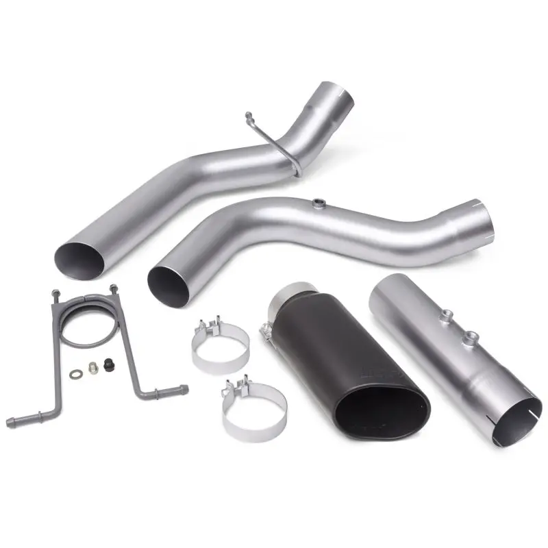 Banks Power | 2017-2019 Gm Duramax L5p 2500 / 3500 Monster Exhaust System - Ss Single Exhaust With Black Tip 1