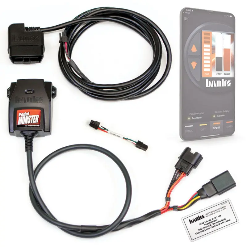 Banks Power | 2007.5-2019 Gm 2500 / 3500 6.6L Duramax Pedal Monster Stand Alone Throttle Booster 2