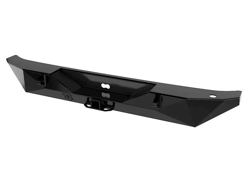 Icon 07-18 Jeep Wrangler Jk Pro Series Rear Bumper W/Hitch/Tabs 1