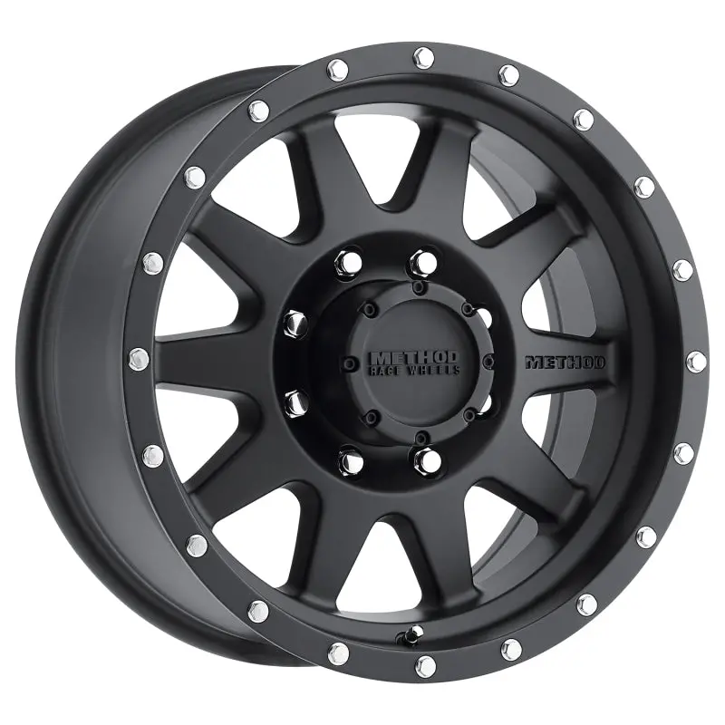 Method | Mr301 The Standard 18X9 +18Mm Offset 8X6.5 130.81Mm Cb Matte Black Wheel 1