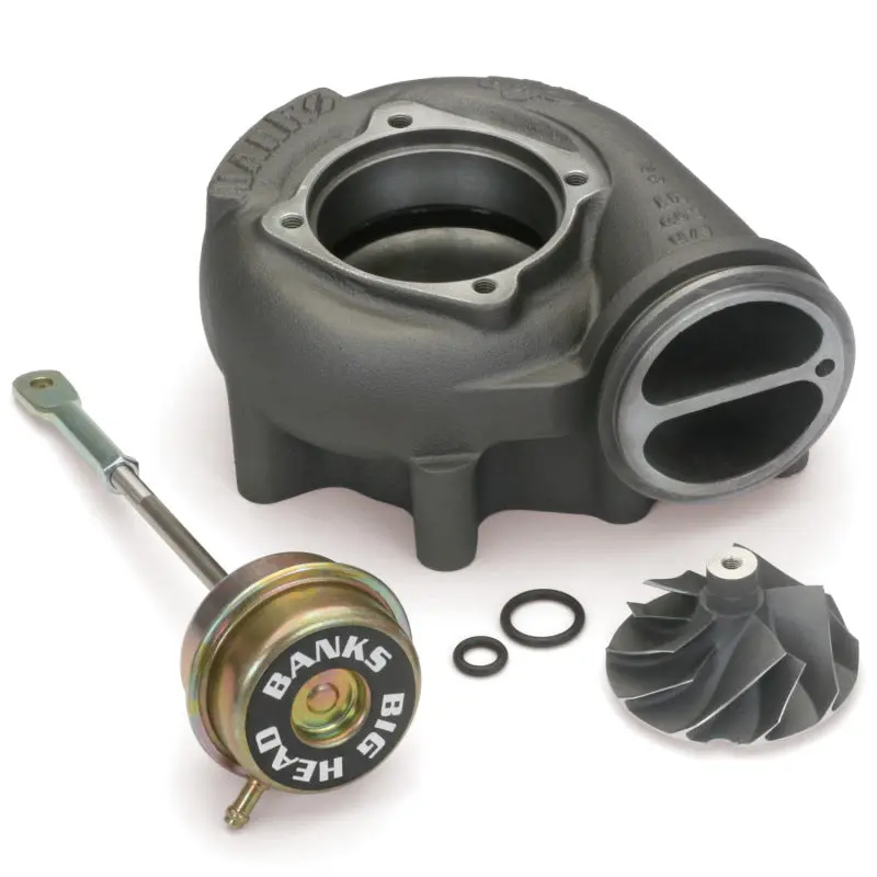 Banks Power | 1999.5-2003 Ford 7.3L Power Stroke Turbo Upgrade Kit - Includes Big Head Wastegate / Compressor Wheel / Quick Turbo Housing 1