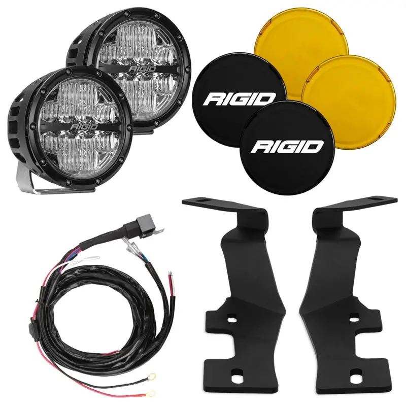 Rigid Industries | 2019+ Dodge Ram 2500 / 3500 A-Pillar Light Kit - 6 Inch 360-Series 1