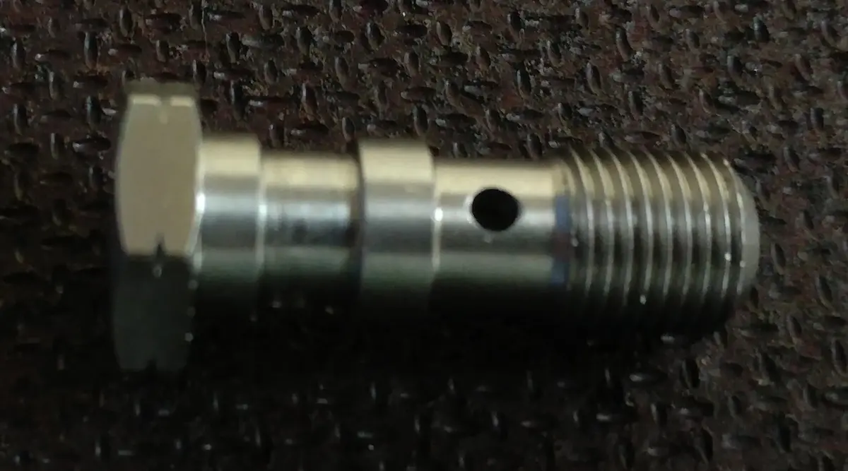 M10x1 Double Banjo Bolt 1