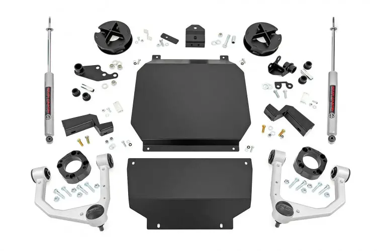 Rough Country | 2022-2024 Toyota Tundra 4Wd 3.5 Inch Lift Kit Without Factory Rear Air Ride 1